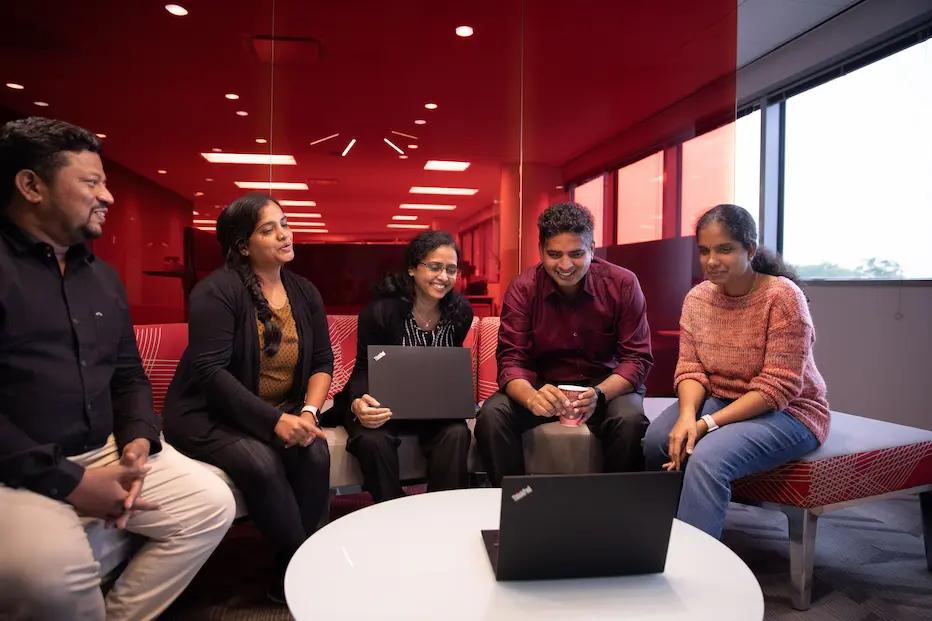 RB Global team at a meeting.