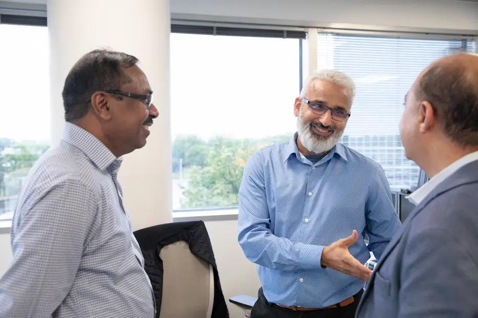 RB Global team members collaborating.